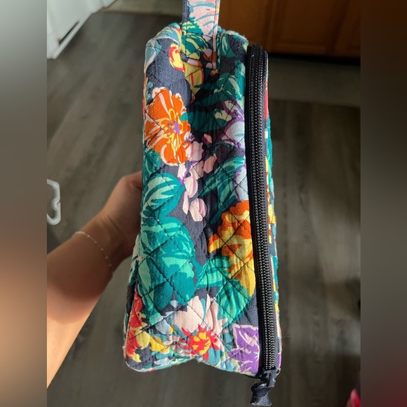 Vera Bradley Teal Floral Lunch Bag - Picture 6 of 9